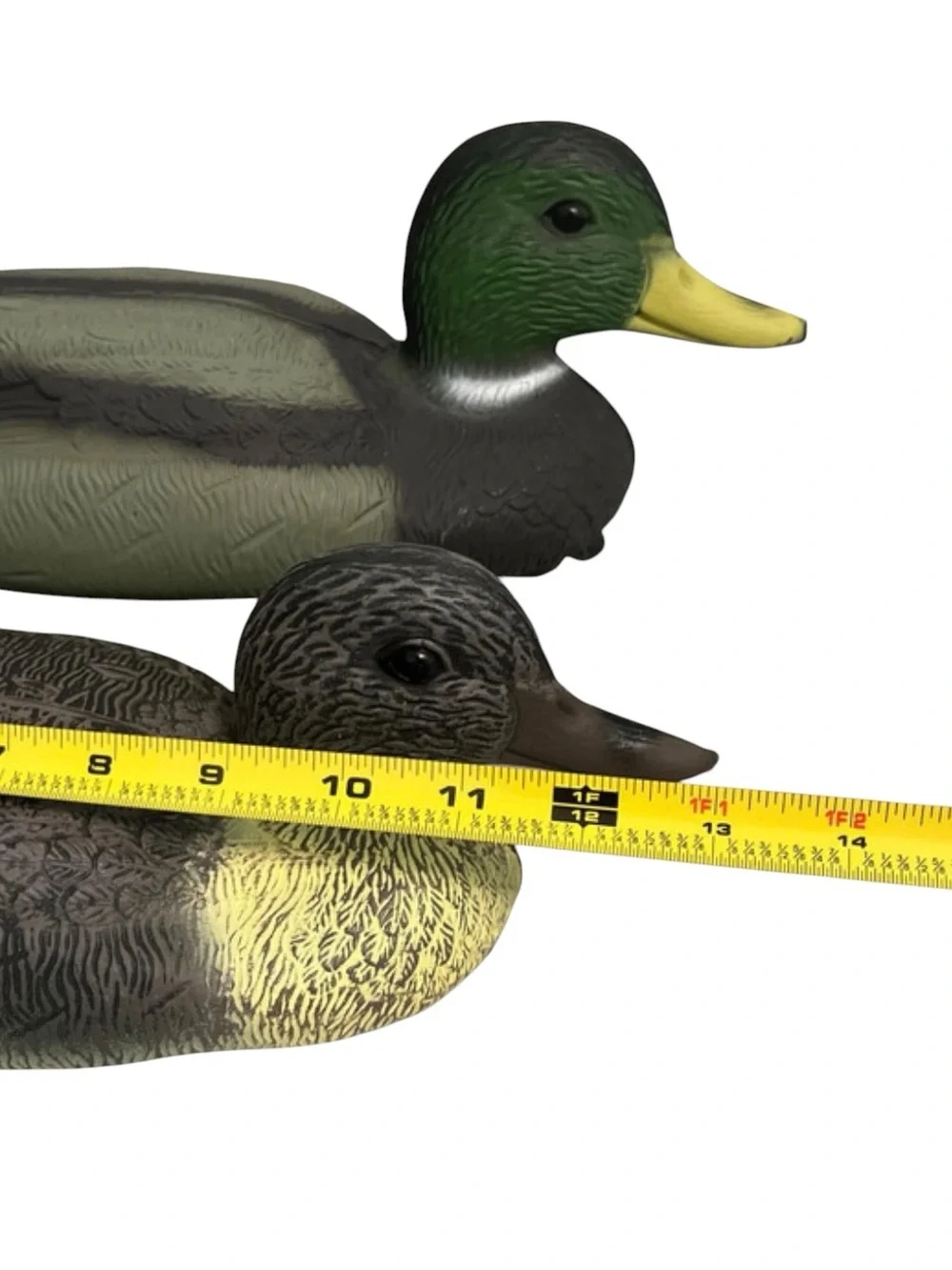 Duck Decoy Mallard Pair for hunting or decor
